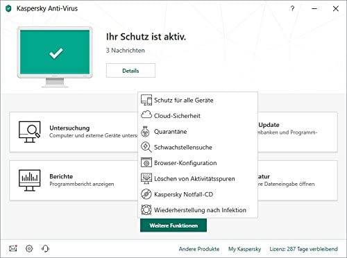 Kaspersky Antivirus 2020 - Lizenzgünstiger