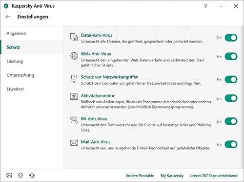 Kaspersky Antivirus 2020 - Lizenzgünstiger