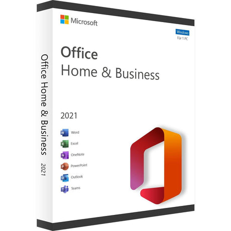 Microsoft Office Home and Business 2021 Mac - Lizenzgünstiger