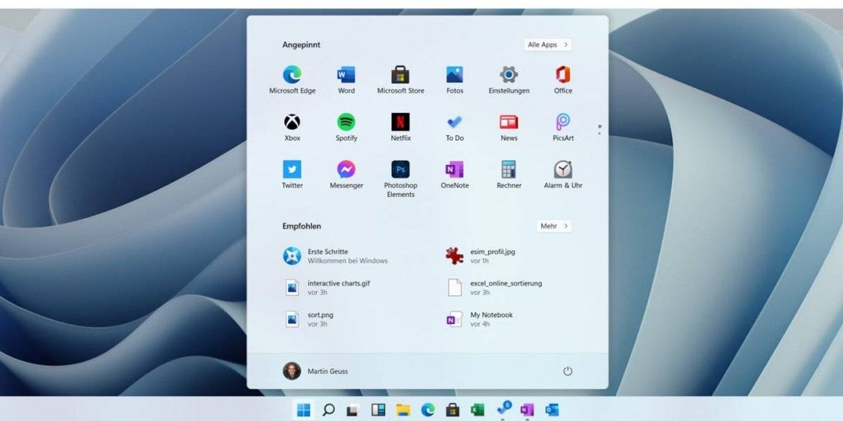 Inhalte von Windows 11 Home