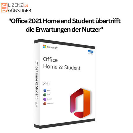Übersicht über Office 2021 Home and Student