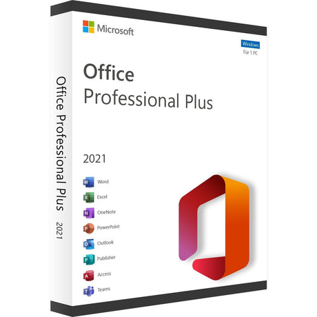 Microsoft Office 2021 Professional Plus Key kaufen - Lizenzgünstiger