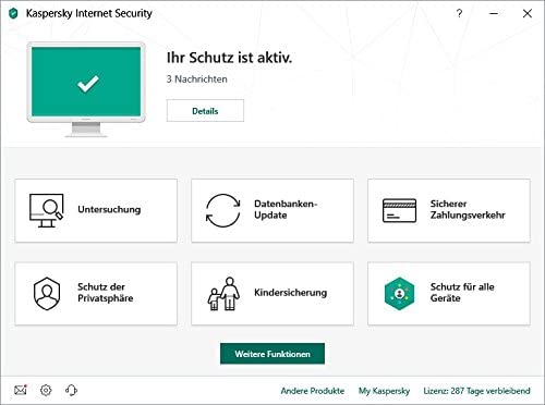 Kaspersky Internet Security 2020 - Lizenzgünstiger