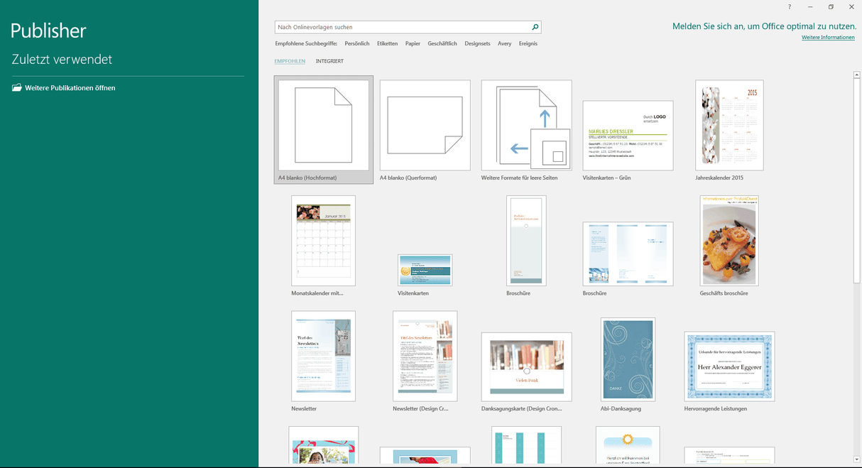 Microsoft Publisher 2019 - Lizenzgünstiger