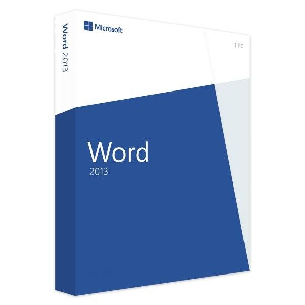 Microsoft Word 2013 - Lizenzgünstiger