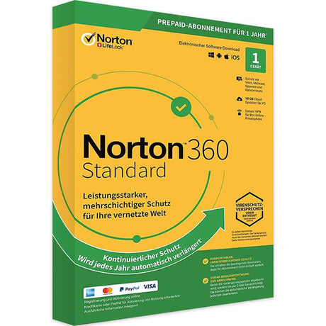 Norton 360 Standard - Lizenzgünstiger