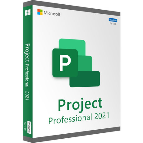 Project 2021 Professional - Lizenzgünstiger